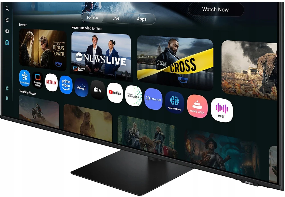 Monitorius Samsung „Smart M7 LS43FM700UUXDU“ – 43 colių | 4K | Išmanusis dirbtinis intelektas
