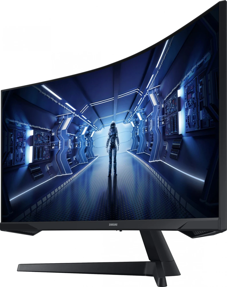 Monitorius SAMSUNG Odyssey G5 G55T 34 colių UWQHD VA 165Hz 250cd/m2 2500:1 DisplayPort