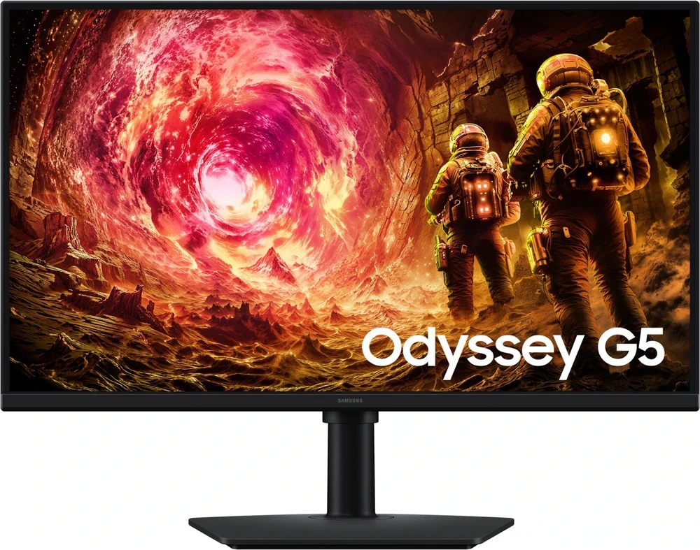 Monitorius Samsung | Odyssey QHD G5 G50F | 27 " | IPS | QHD | 16:9 | 180 Hz | 1 ms | 2560 x 1440 pikselių | 300 cd/m² | HDMI jungtys quantity 1 | Juodas
