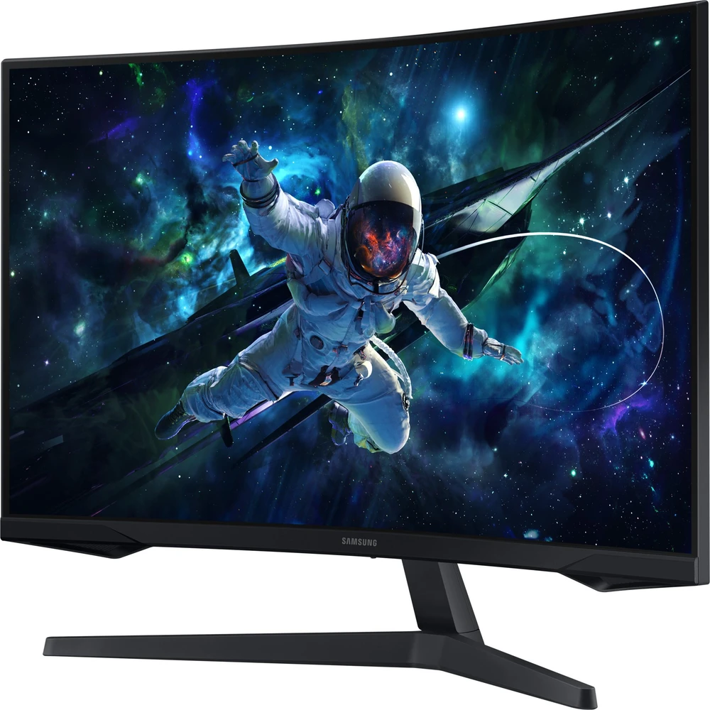 Monitorius SAMSUNG LS32CG552EUXEN 32 colių VA 2560 x 1440 lenktas 1000R 165Hz 300cd/m2 1ms MPRT HDR10 HDMI DP