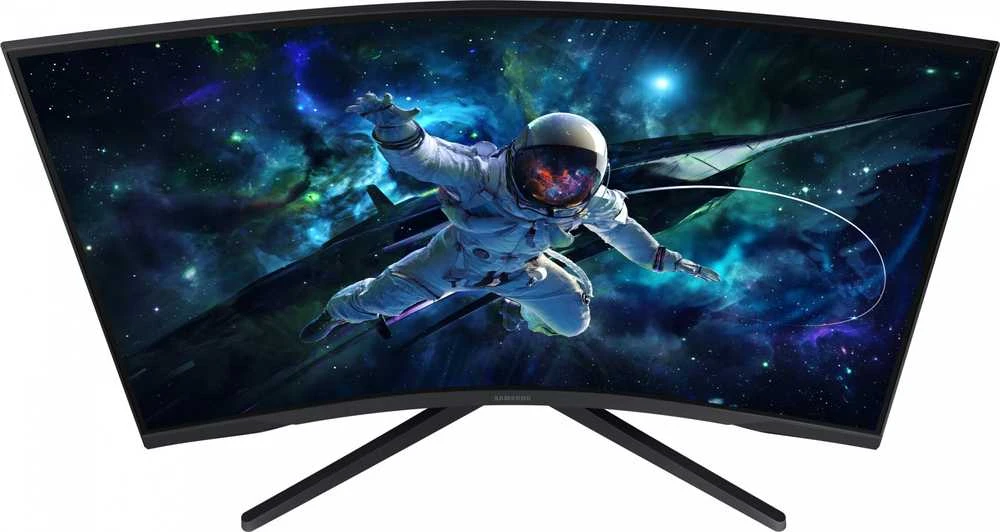 Monitorius - Samsung Odyssey G5 G55C 32", QHD, 165Hz, Lenktas, Juodas