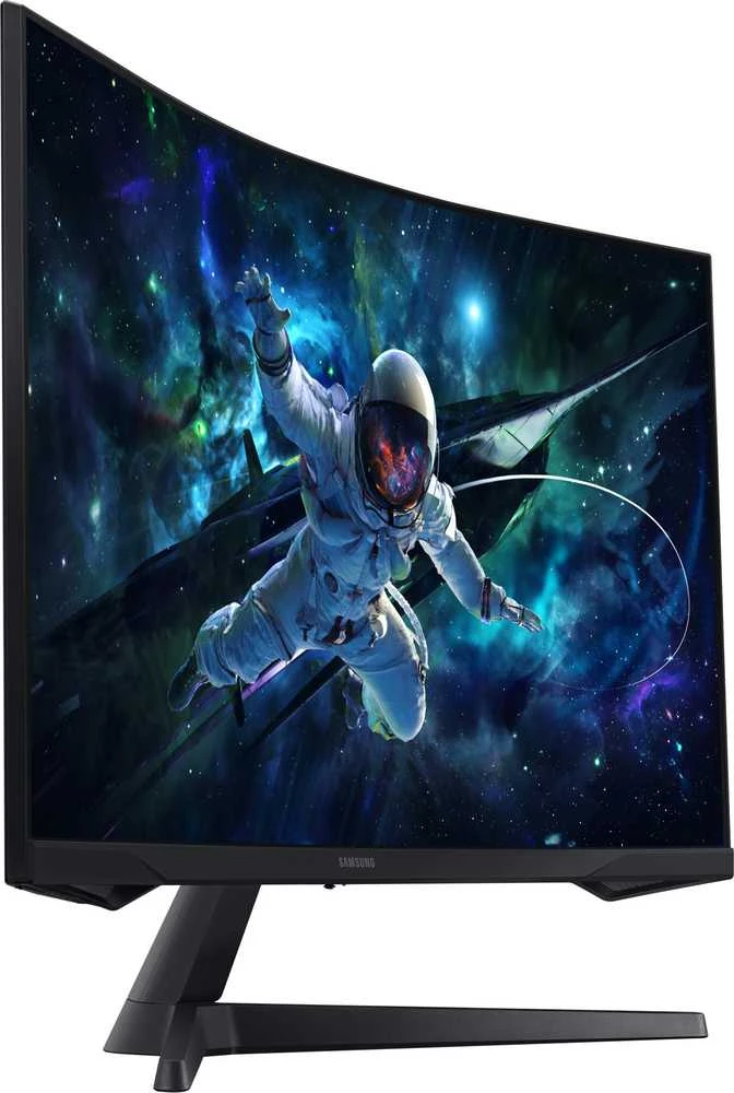 Monitorius - Samsung Odyssey G5 G55C 32", QHD, 165Hz, Lenktas, Juodas
