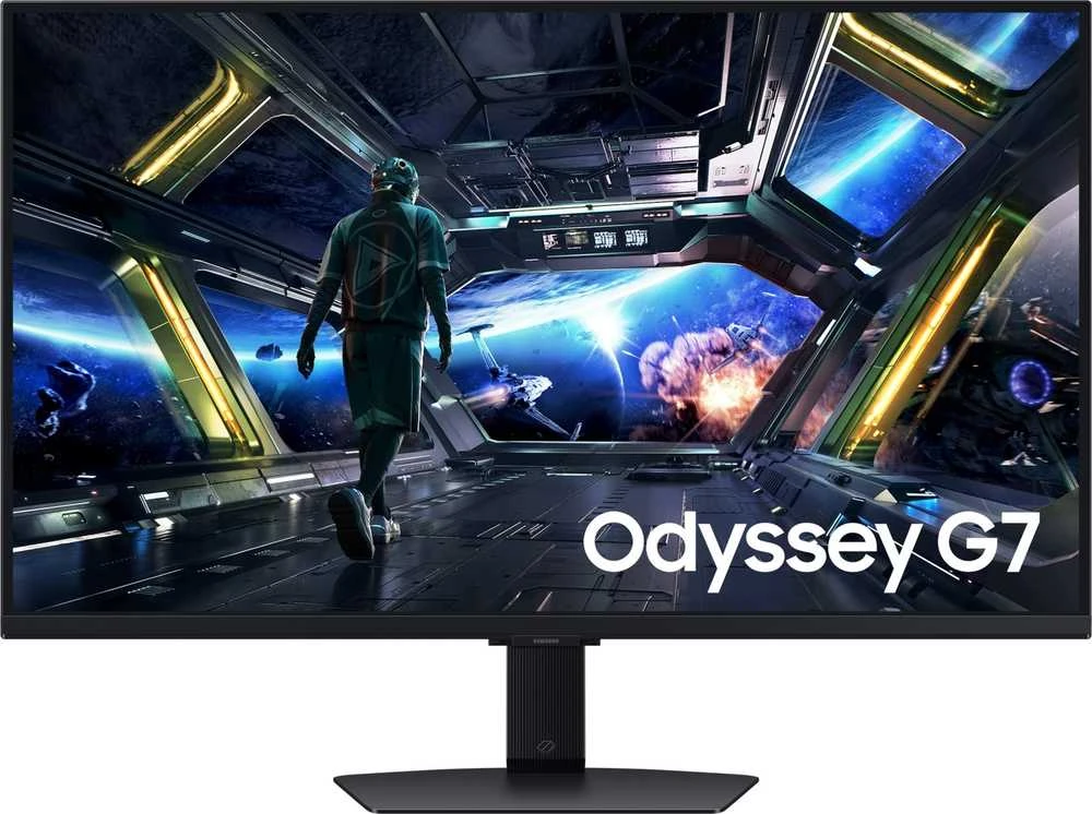 Monitorius Samsung Odyssey Gaming G7 LS32DG702EUXEN/ 32" (81 cm)/UHD (3840x2160)/16:9/144 Hz/1 ms/350 cd/m²