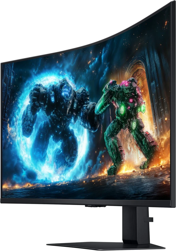 Maksimaliai informatyvus: Žaidimų monitorius Samsung Odyssey G7 G75F, 37" 4K UHD (3840x2160) lenktas VA, 1000R, 165Hz, 1ms, HDR 600, FreeSync Premium Pro