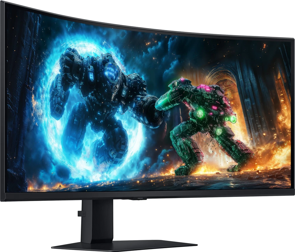 Lenktas žaidimų monitorius Samsung Odyssey G7 LS40FG756EUXEN | 21:9 | VA | WUHD (5120 x 2160) | VESA DisplayHDR 600/HDR10+