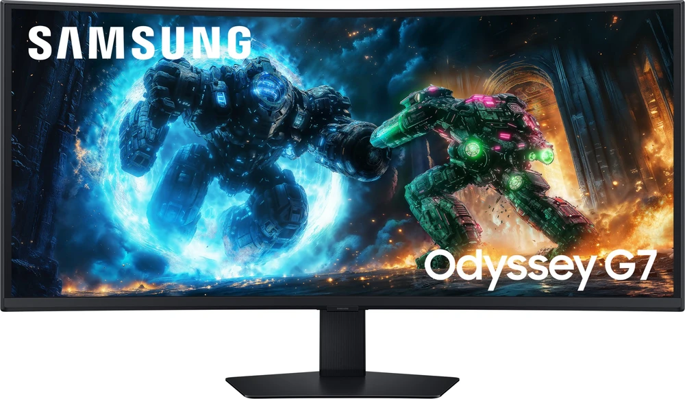 Lenktas žaidimų monitorius Samsung Odyssey G7 LS40FG756EUXEN | 21:9 | VA | WUHD (5120 x 2160) | VESA DisplayHDR 600/HDR10+