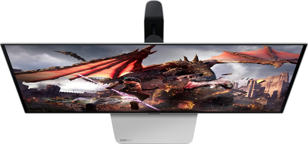 Monitorius Samsung | LS32DG802SUXDU | 32 " | OLED | 4K | 16:9 | 240 Hz | 0.03 ms | 3840 x 2160 pikselių | 200 cd/m² | HDMI jungtys quantity 2 | Sidabrinis