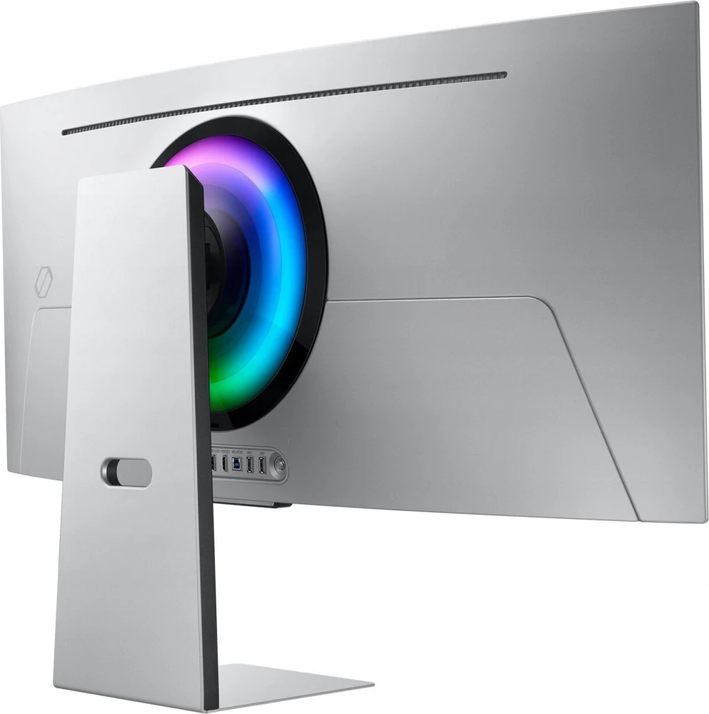 Monitorius Samsung | LS34DG850SUXDU | 34 " | OLED | 21:9 | 175 Hz | 0.03 ms | 3440 x 1440 pikselių | HDMI jungtys quantity 2 | Sidabrinis