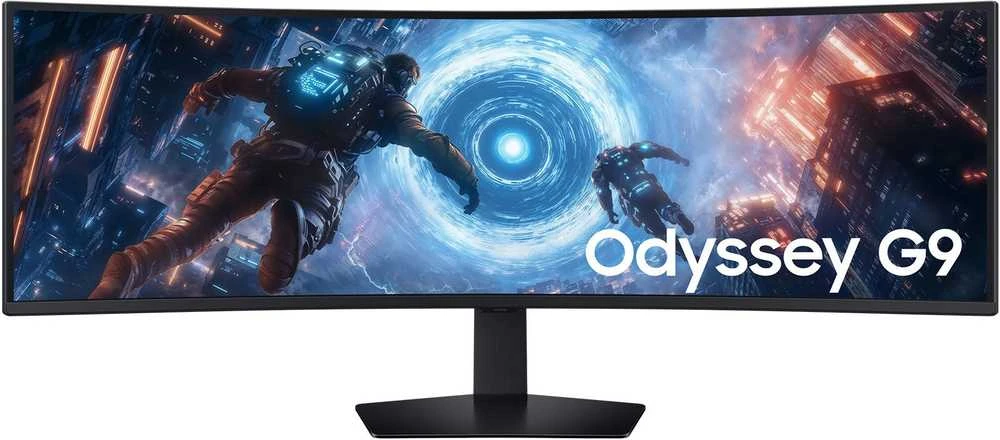 Monitorius Samsung | LS49FG910EUXEN | 49 " | VA | DQHD | 32:9 | 144 Hz | 1 ms | 5120 x 1440 pikselių | 350 cd/m² | HDMI jungtys quantity 2 | Juodas