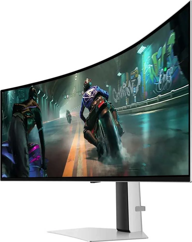 Monitorius Samsung LS49DG910SUXEN Odyssey G9 G91SD | 49 " | OLED | 32:9 | 144 Hz | 0.03 ms | 5120 x 1440 pikselių | 250 cd/m² | HDMI jungtys quantity 1 | Sidabrinis