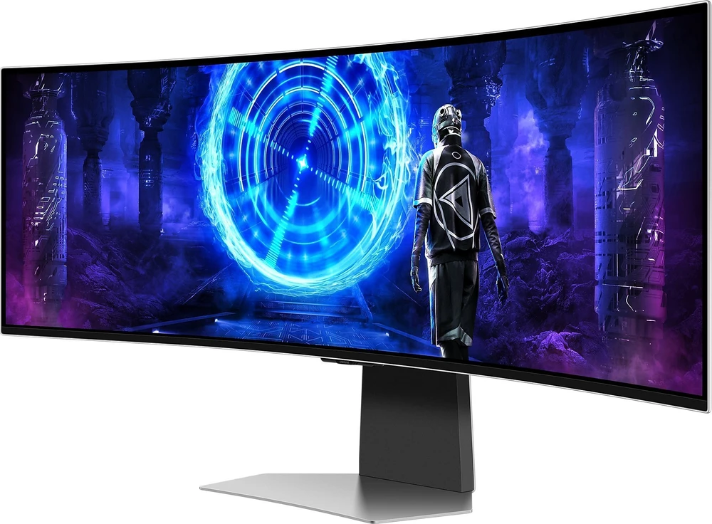 Žaidimų monitorius 49 colių „Odyssey OLED G9“ (G95SD) DQHD 240 Hz (LS49DG954SUXEN)