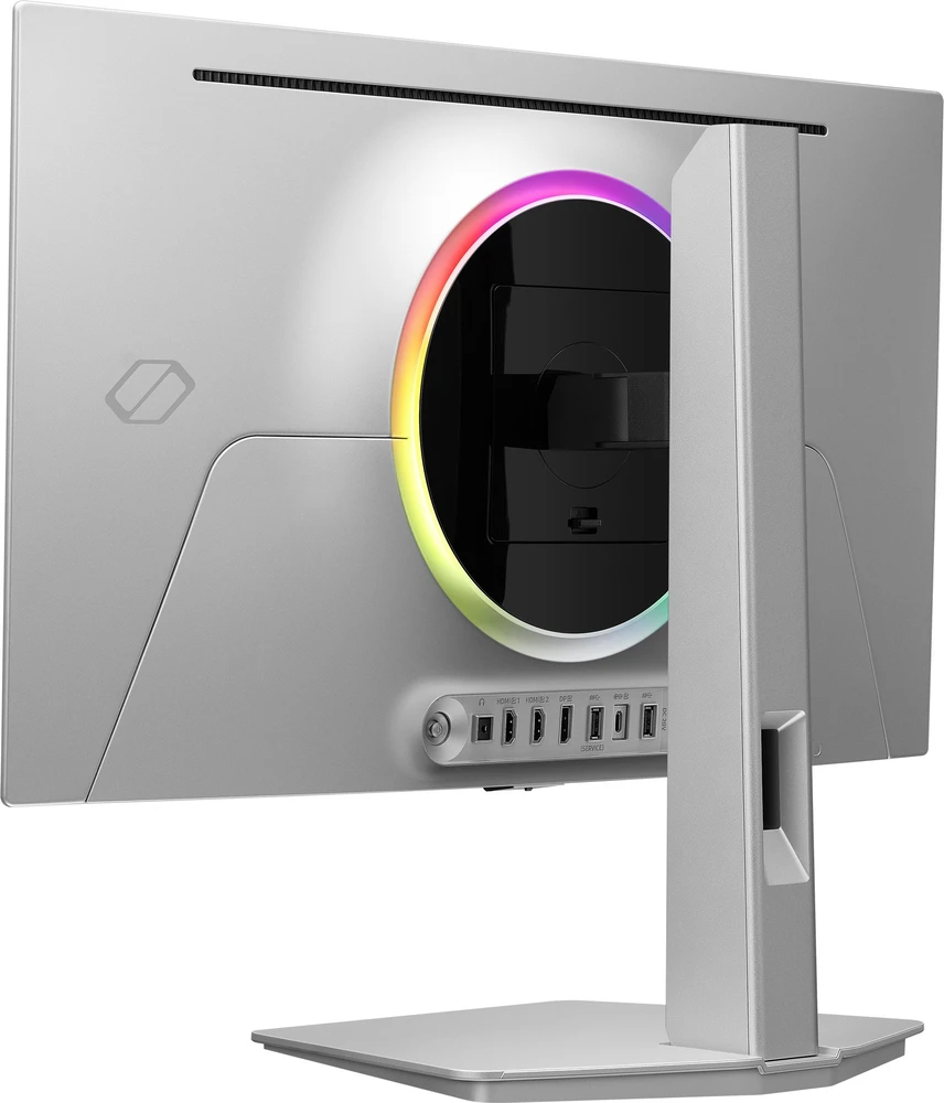 Monitorius Samsung LS27HG800SUXEN | 27 " | QD-OLED | 16:9 | 240 Hz | 0.03 ms | 3840 x 2160 pikselių | 250 cd/m² | HDMI jungtys quantity 2 | Sidabrinis