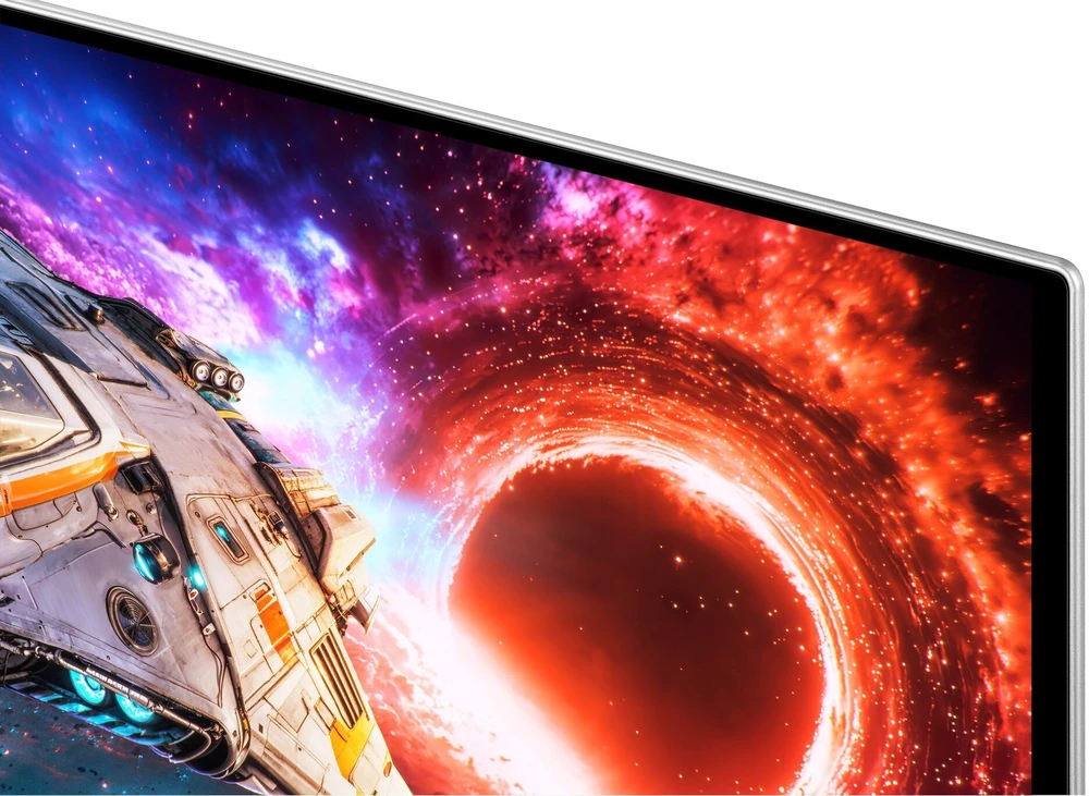 Monitorius Samsung LS27HG800SUXEN | 27 " | QD-OLED | 16:9 | 240 Hz | 0.03 ms | 3840 x 2160 pikselių | 250 cd/m² | HDMI jungtys quantity 2 | Sidabrinis