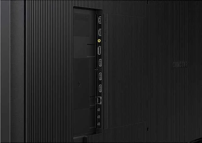 Monitorius Samsung Crystal UHD Signage QHC, 75 colių | LH75QHCEBGCXEN