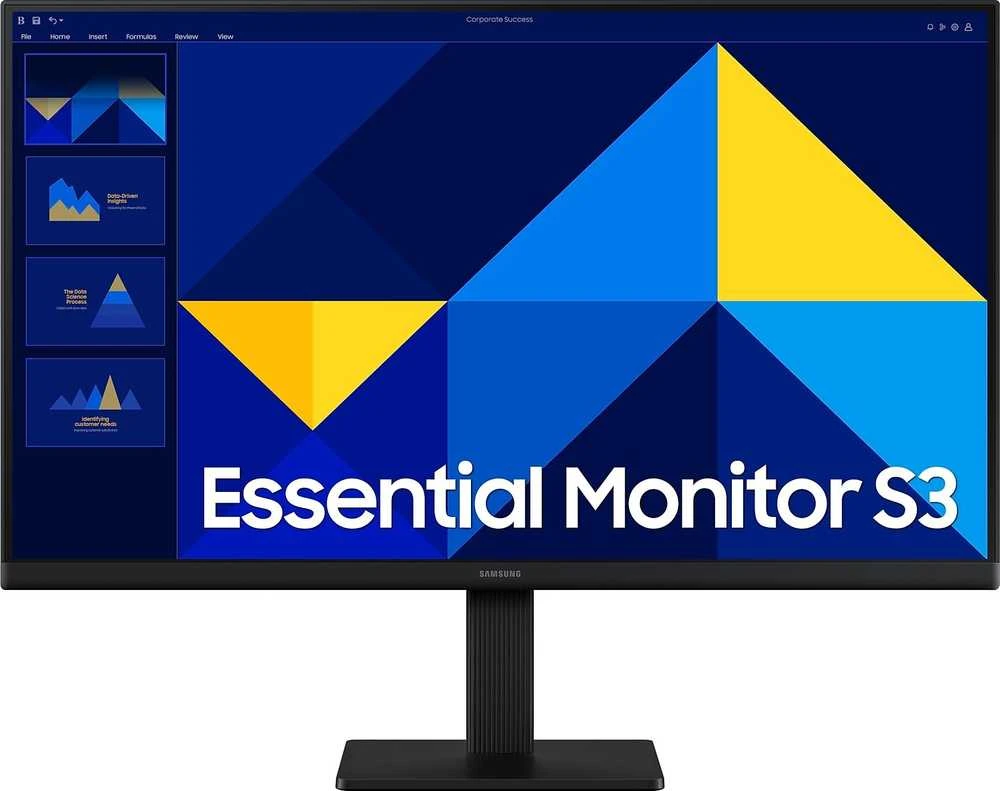 Monitorius Samsung | LS24D300GAUXEN | 24 " | IPS | 16:9 | 100 Hz | 5 ms | 1920 x 1080 pikselių | 250 cd/m² | HDMI jungtys quantity 1 | Juodas