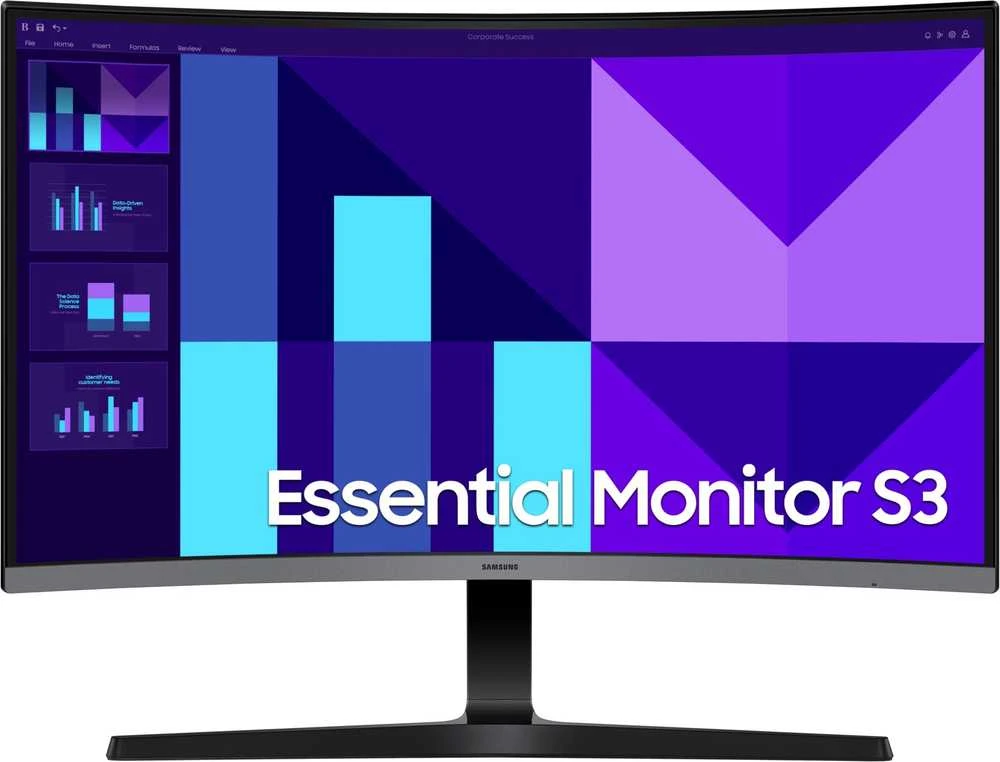 Monitorius Samsung  LS27D390GAUXEN 27 " | VA | FHD | 16:9 | 100 Hz | 4 ms | 1920 x 1080 pikselių | 250 cd/m² | HDMI jungtys quantity 1 | Juoda
