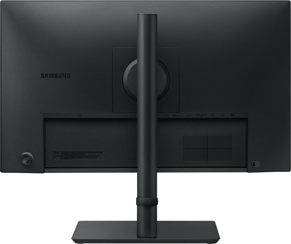 Monitorius - Samsung S43UF 24" Full HD 1920x1080 IPS HDMI USB-C, Juoda