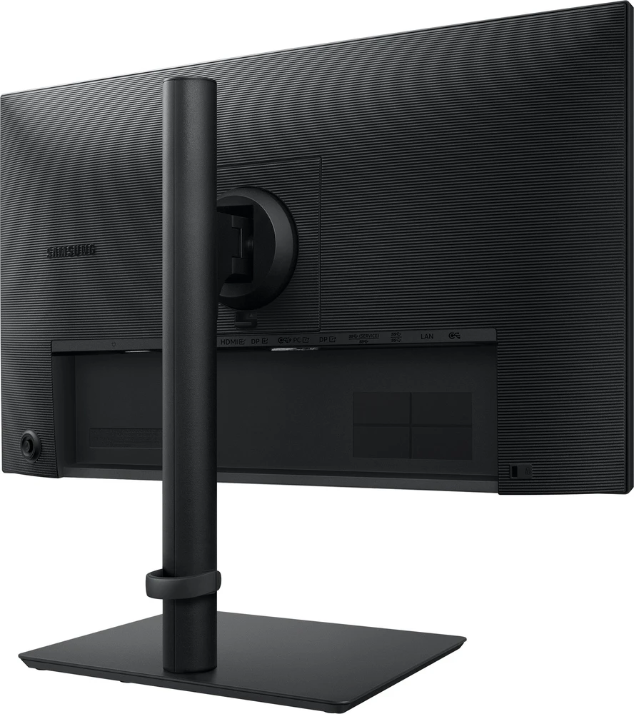 Monitorius - Samsung S43UF 24" Full HD 1920x1080 IPS HDMI USB-C, Juoda