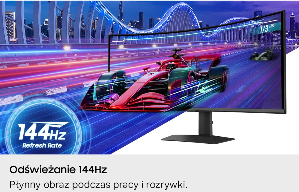 Monitorius Samsung LS40H850TAUXEN | 40 " | VA | WUHD | 21:9 | 144 Hz | 4 ms | 5120 x 2160 pikselių | 350 cd/m² | HDMI jungtys quantity 1 | Juodas