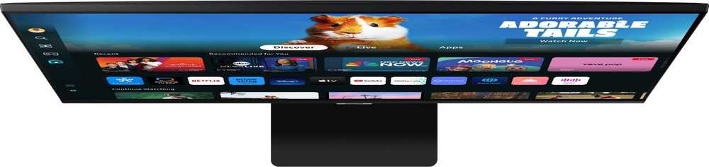 Monitorius - Samsung Išmanusis Monitorius M5 M50D 27" Full HD Juodas