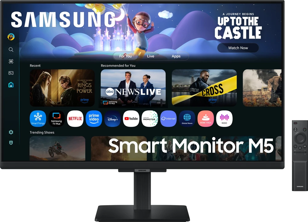 Monitorius Samsung | LS27FM500EUXEN | 27 " | IPS | FHD | 16:9 | 60 Hz | 5 ms | 1920 x 1080 pikselių | 250 cd/m² | HDMI jungtys quantity 2 | Juodas
