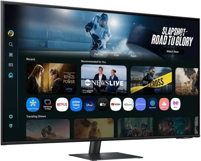 Monitorius Samsung | LS32FM700UUXDU | 32 " | VA | 16:9 | 60 Hz | 4 ms | 3840 x 2160 pikselių | 300 cd/m² | HDMI jungtys quantity 2 | Juodas