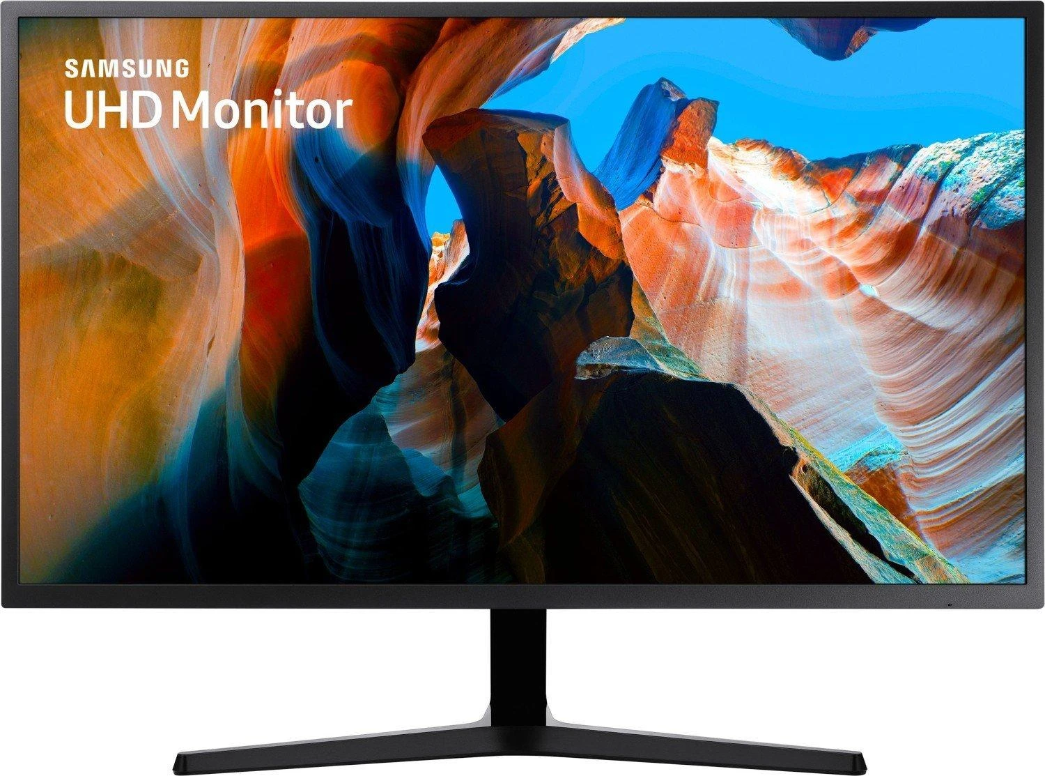 Monitorius SAMSUNG U32J590UQP / 31.5" / Panel VA / 3840x2160 / 16:9 / 60Hz / 4 ms