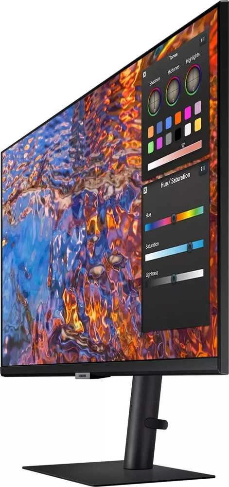 Monitorius Samsung S80PB LED ekranas 68,6 cm (27 colių) 3840 x 2160 pikselių 4K Ultra HD Juodas