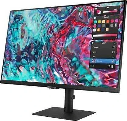 Monitorius - Samsung S27B800TGU 27" 4K UHD IPS Thunderbolt 4 Juodas