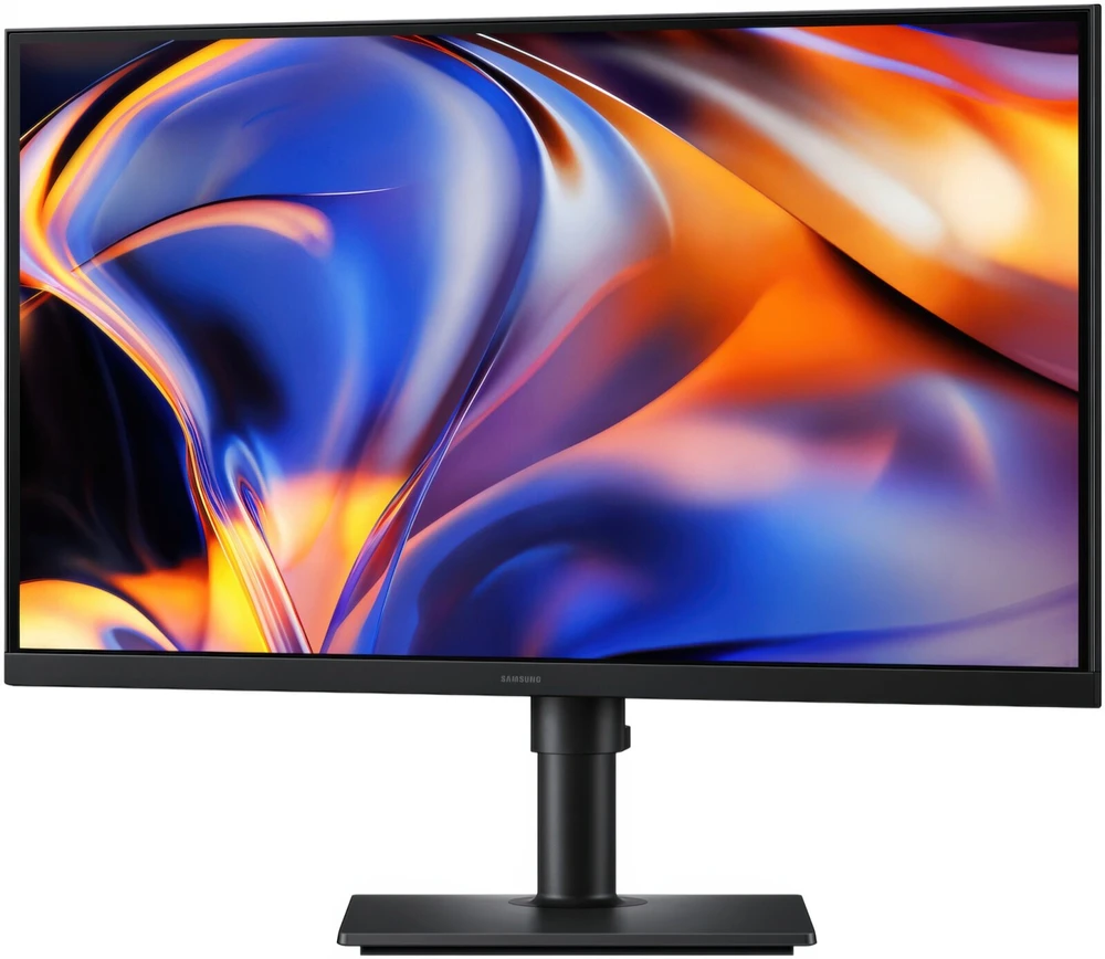 Monitorius Samsung ViewFinity S8 S80HF, 27" 5K (5120x2880) IPS, 60Hz, USB-C 90W, RJ45, KVM, HDR10, reguliuojamas stovas