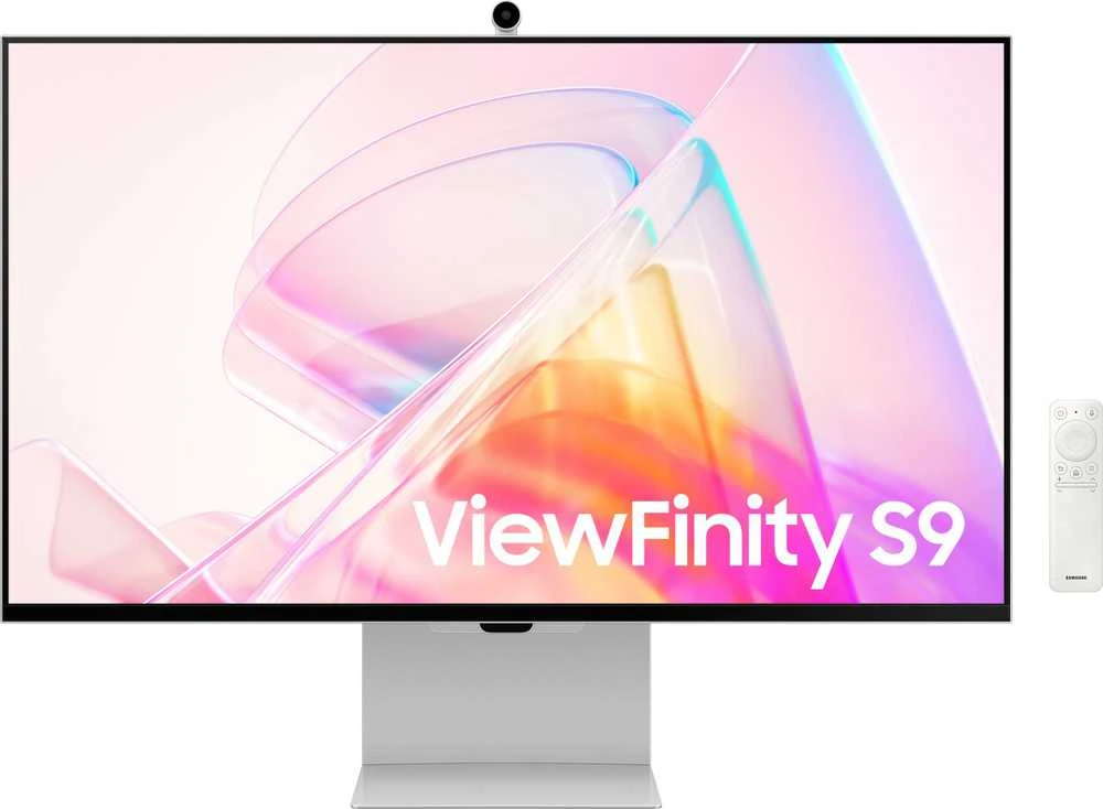 Samsung S90PC kompiuterio monitorius 68,6 cm (27″) 5120 x 2880 pikseliai 5K Ultra HD LCD Sidabras