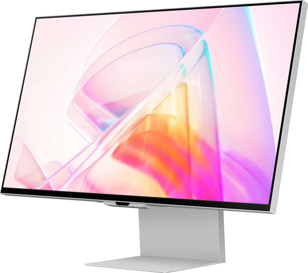 Samsung S90PC kompiuterio monitorius 68,6 cm (27″) 5120 x 2880 pikseliai 5K Ultra HD LCD Sidabras