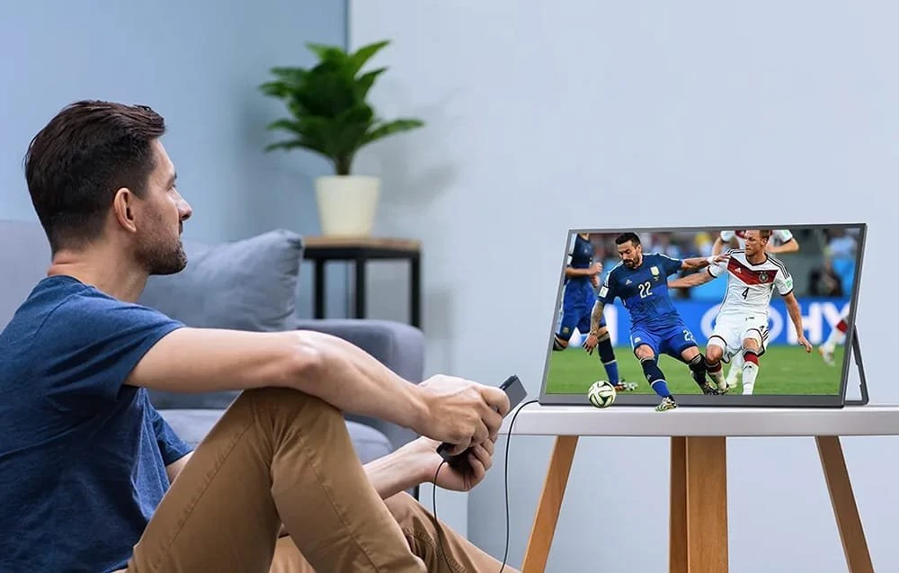 Uperfect Puikus UXbox E4 M185T08 18'' 1920x1080 120Hz nešiojamas monitorius
