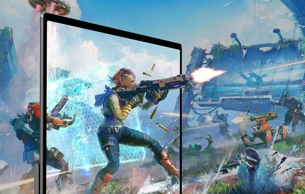 Monitorius Uperfect nešiojamas ekranas USteam E6 Pro 18.5" 1920x1080 120Hz