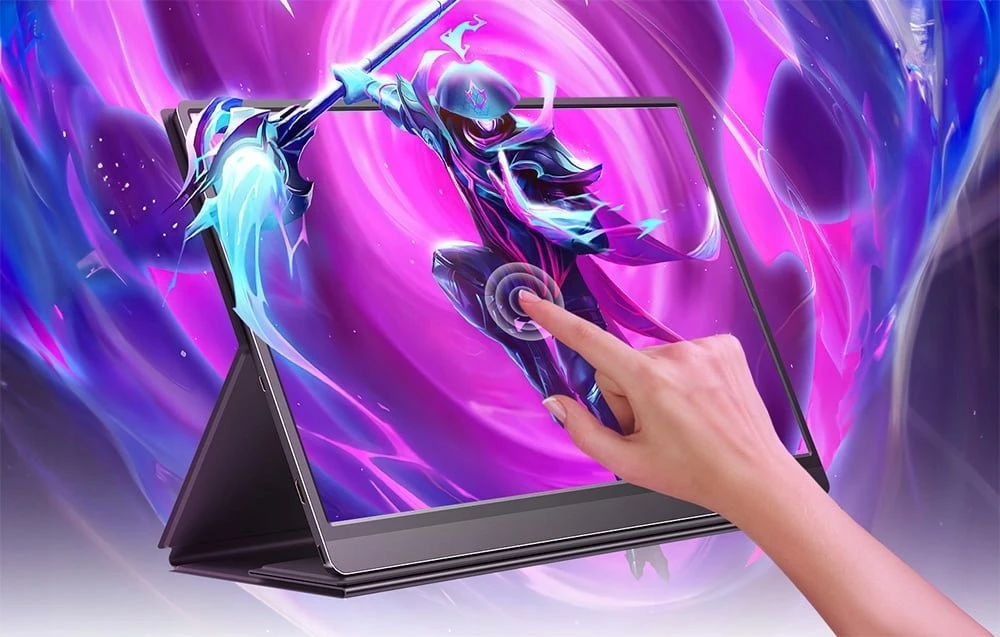 Monitorius Uperfect nešiojamas ekranas USteam G16 15.6" 1920x1080 120Hz