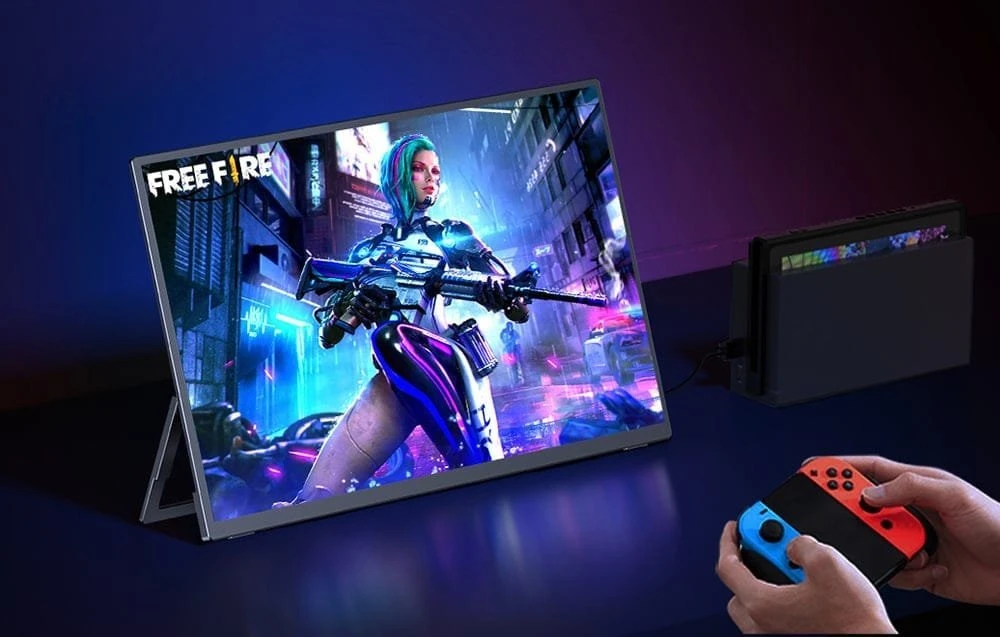 Monitorius Uperfect nešiojamas ekranas UXbox E4 18" 1920x1080 120Hz