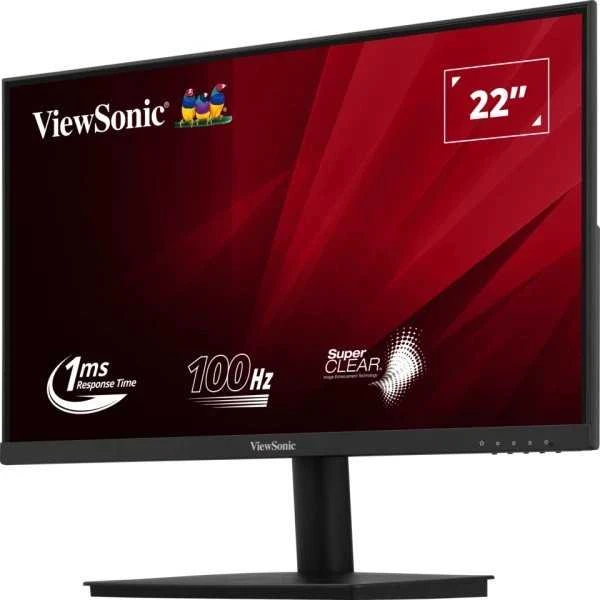 Monitorius ViewSonic VA220-H – 22 colių | IPS | FHD | 1 ms | 100 Hz | HDMI, VGA