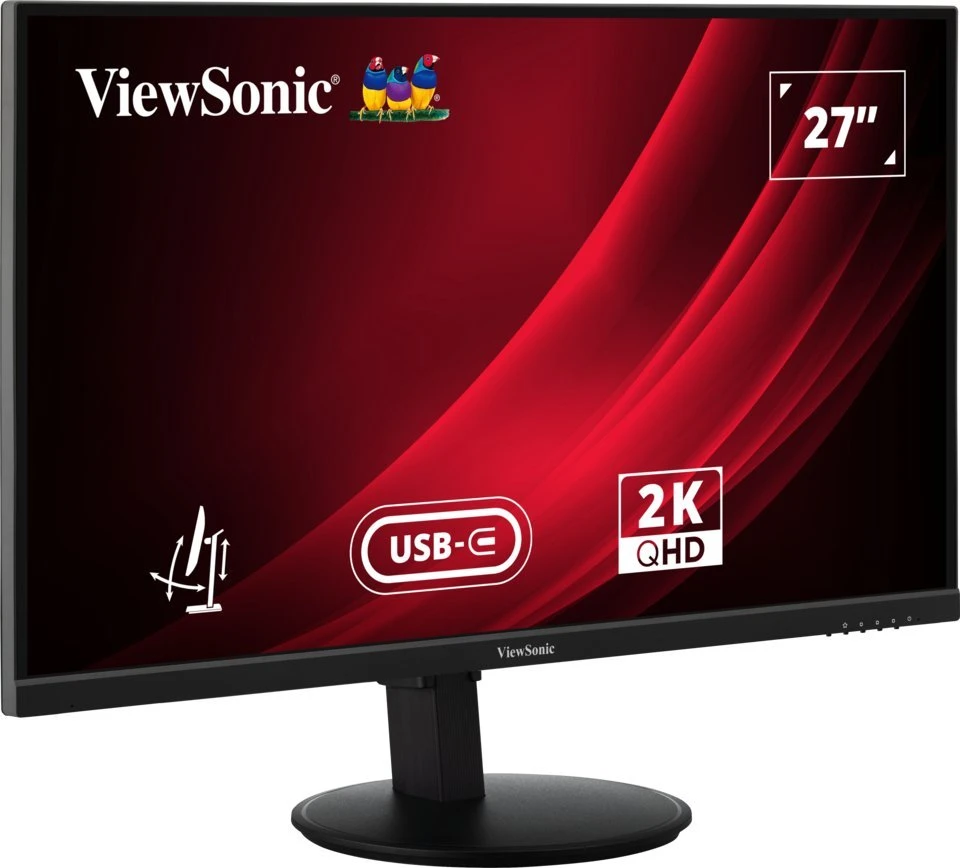 Monitorius ViewSonic VG2709-2K-MHDU-2 – 27 colių | IPS | QHD | 4 ms | 75 Hz | USB-C. HDMI