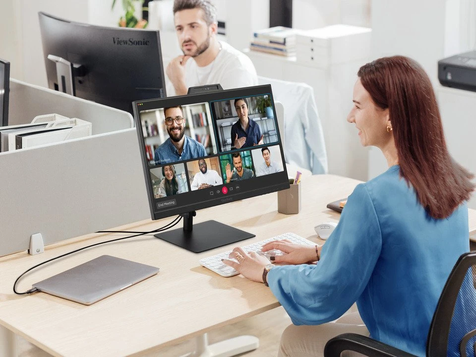 Monitorius ViewSonic VG2741V-2K - 120Hz | QHD | IPS | 27" | „Hello Cam“