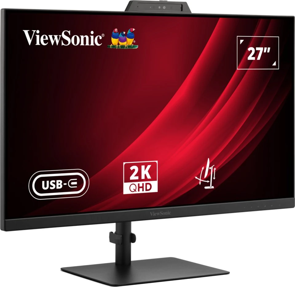 Monitorius ViewSonic VG2741V-2K - 120Hz | QHD | IPS | 27" | „Hello Cam“