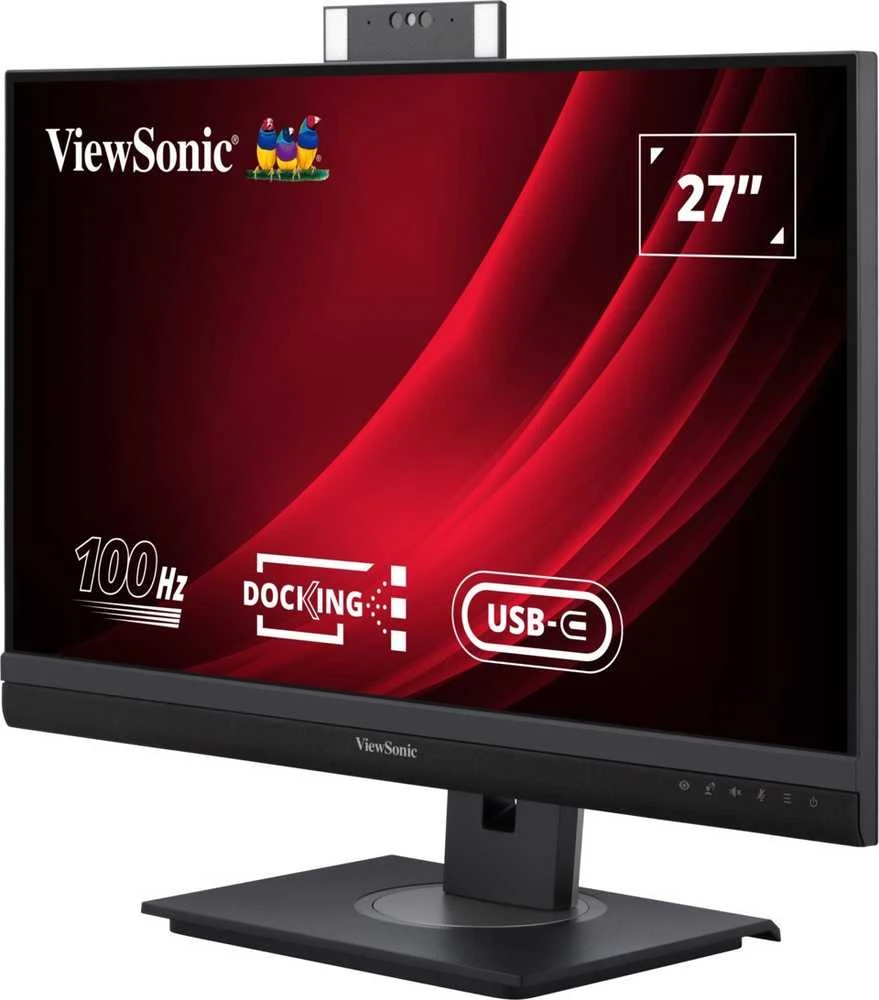 Monitorius ViewSonic VG2757V-2K - 27 colių | IPS | QHD | 5 ms | 100 Hz | Ergonomiškas stovas, USB-C