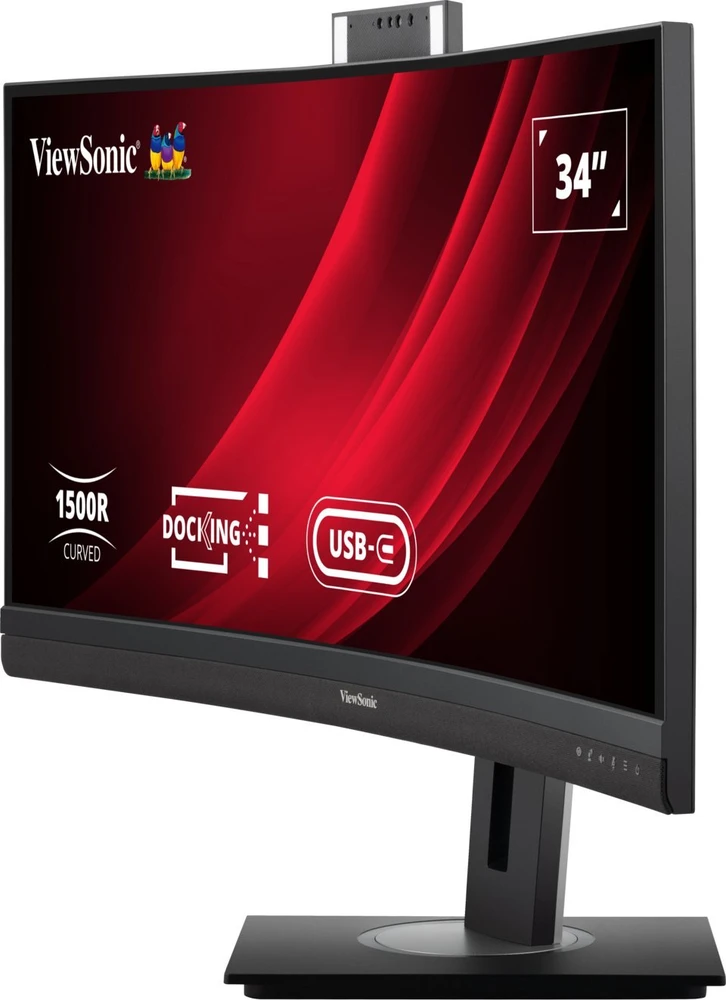 Monitorius ViewSonic VG3457CV – 34 colių | VA | UWQHD | USB-C PD100W | 5 MP kamera