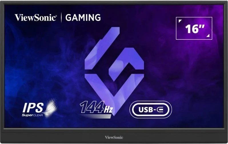 Monitorius ViewSonic VX1654 – 15,6 colio | IPS | FHD | 6 ms | 144 Hz