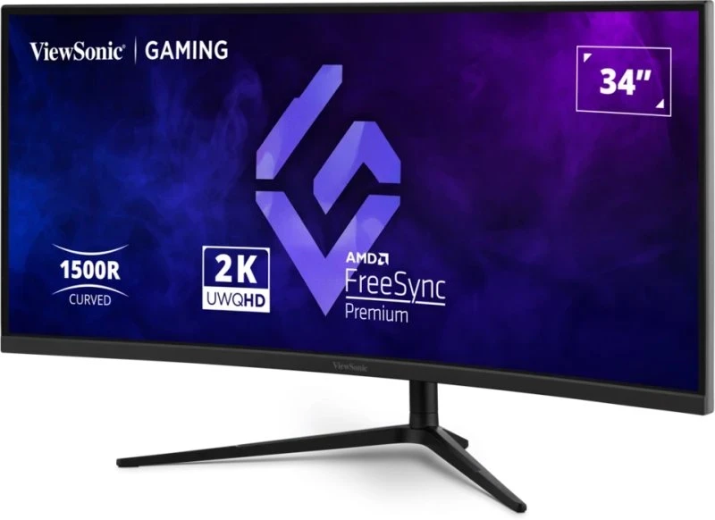 Monitorius ViewSonic VX3418C-2K - 34 colių | VA | UWQHD | 1 ms | 180 Hz