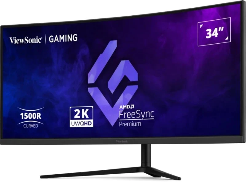 Monitorius ViewSonic VX3418C-2K - 34 colių | VA | UWQHD | 1 ms | 180 Hz
