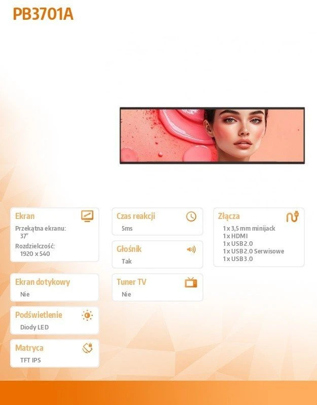 Monitorius AG Neovo PB3701A