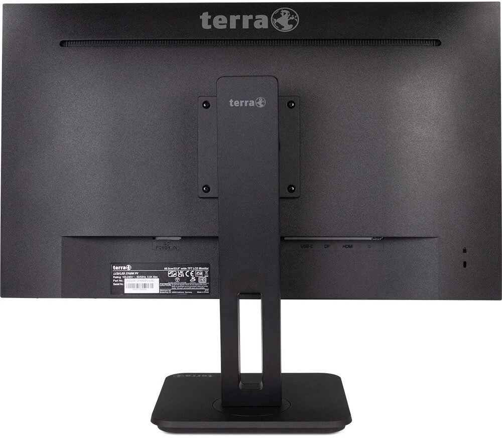 Monitorius Wortmann AG TERRA LCD/LED 2748W PV V4 IPS juodas HDMI/DP/USB-C (3030264)