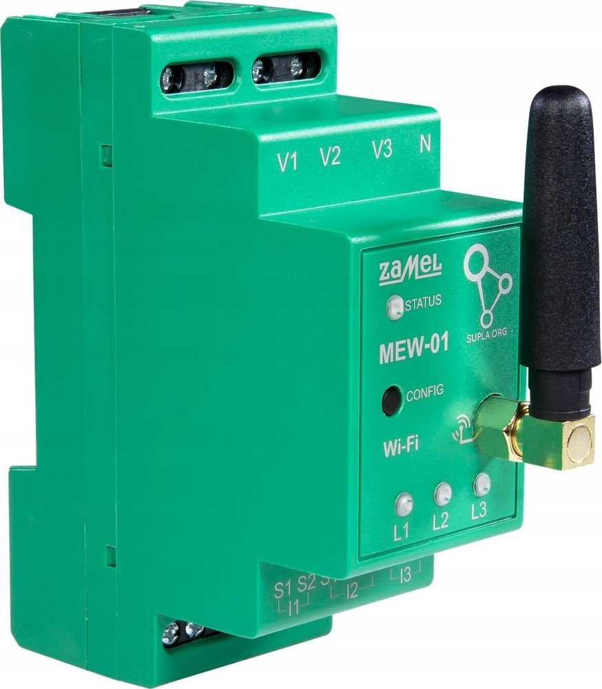 Zamel Supla MEW-01/ANT WiFi elektros energijos skaitiklis