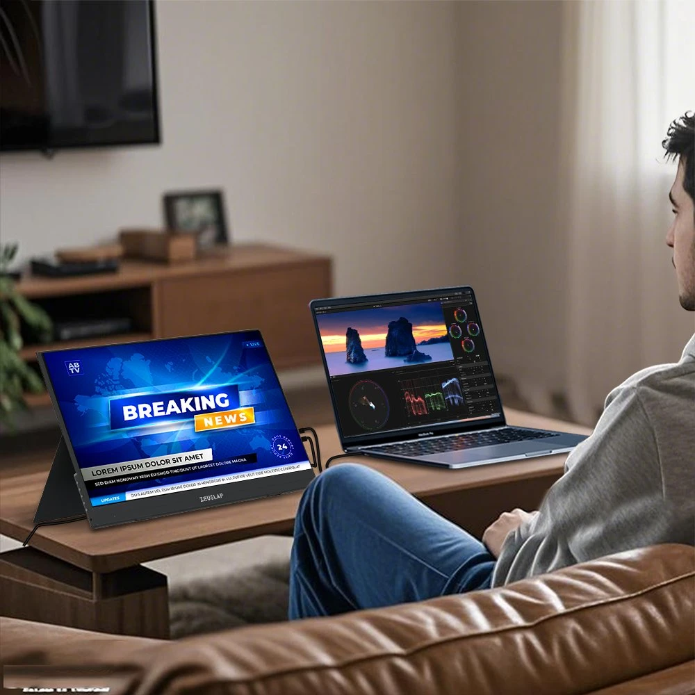 Monitorius ZEUSLAP AP156 - 60Hz | Full HD | IPS | 15,6"