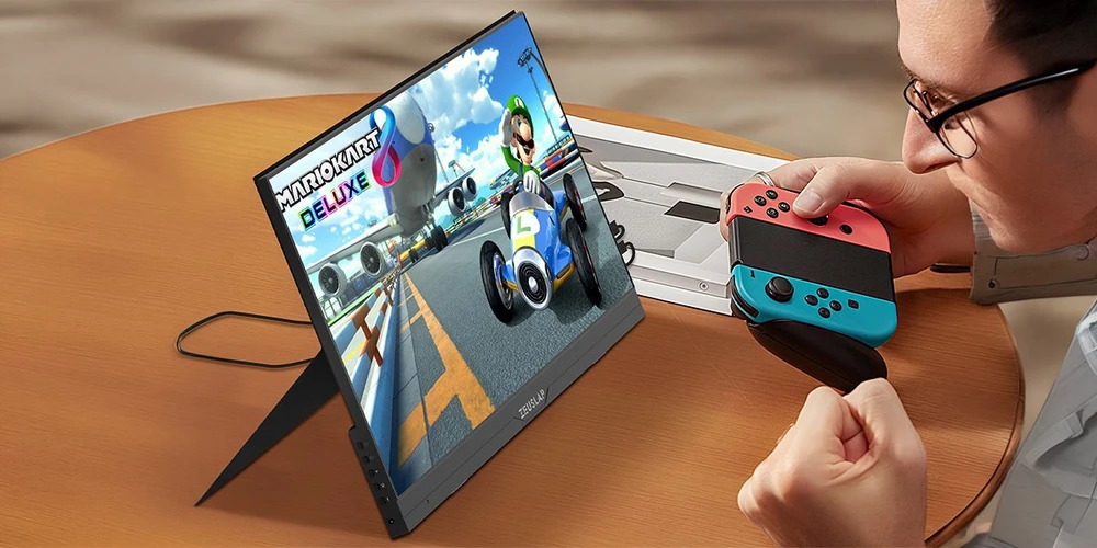 Monitorius ZEUSLAP AT156 - 60Hz | Full HD | IPS | 15,6"